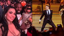 Randy Arozarena asiste a concierto de Luis Miguel junto a su familia