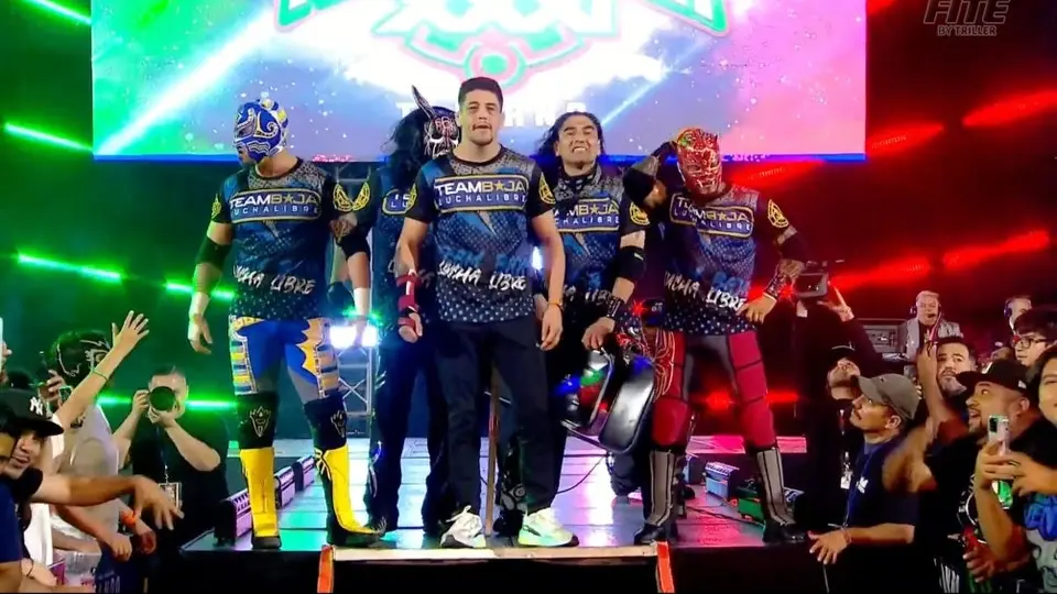 Triplemanía XXXI: Equipo Baja se lleva la victoria ante Chilango en emocionantes luchas