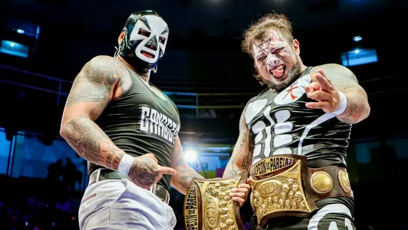 Akuma y Espanto Jr, nuevos campeones de pareja de la Arena Coliseo