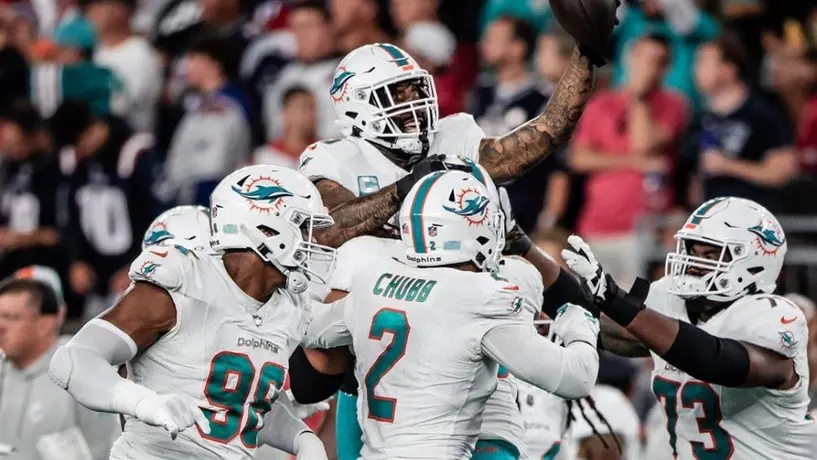 Miami Dolphins vence a los New England Patriots en la Semana 2 de la NFL