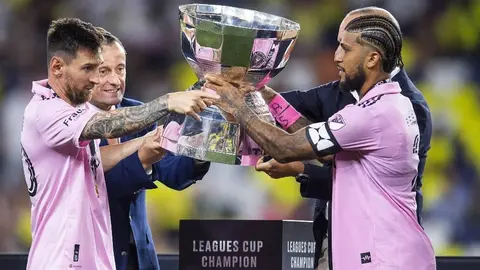 Lionel Messi tuvo gesto invaluable con DeAndre Yedlin tras ganar la Leagues Cup