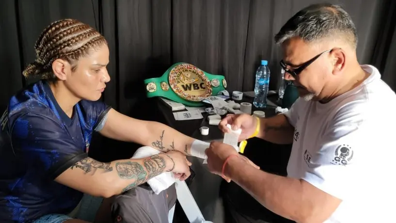 Fallece Diego Arrúa, entrenador de la boxeadora mexicana Sabrina Pérez