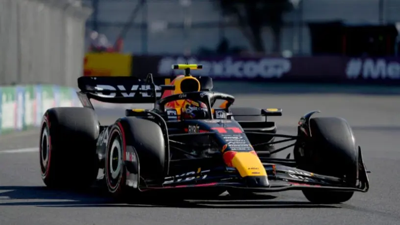 Checo Pérez saldrá en quinta posición para el GP de México; Leclerc consigue la pole
