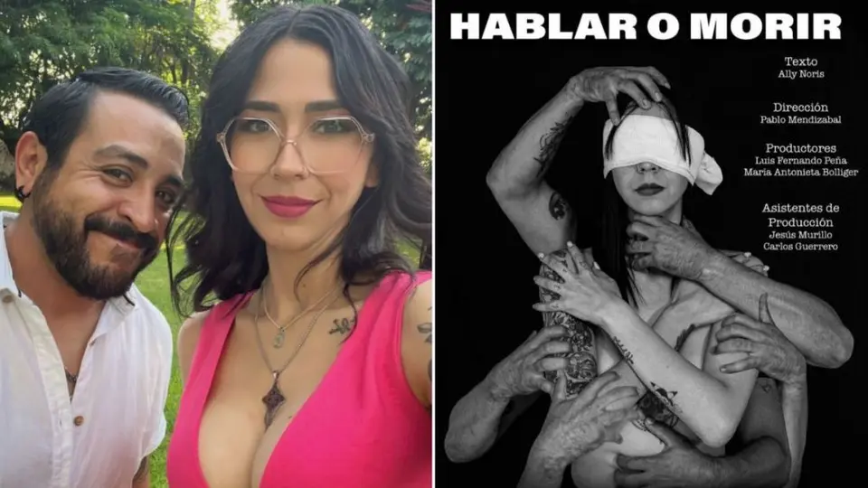 Luis Fernando Peña produce obra sobre violencia vicaria escrita por su esposa