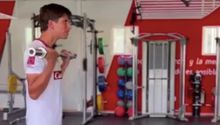 Jürgen Damm presume el inicio de su transformación en el gimnasio y le llueven burlas