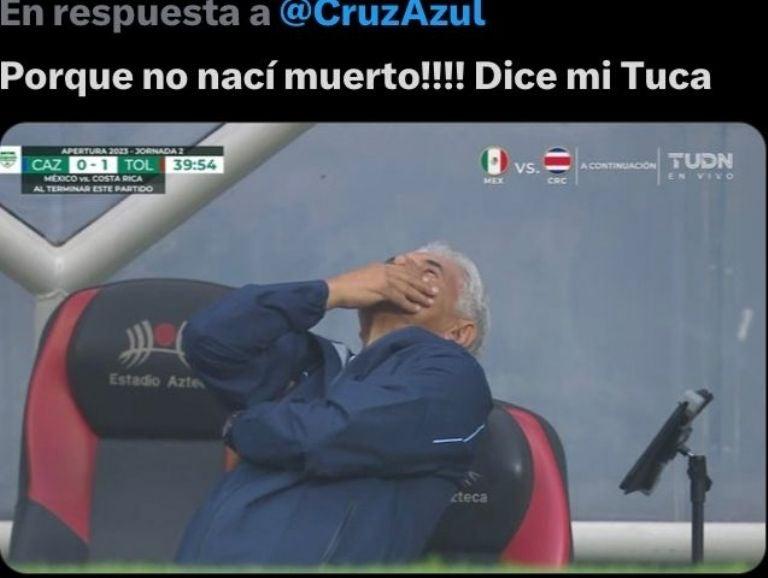 Cruz Azul es exhibido ante Toluca y los memes no perdonan a La Máquina