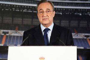 Florentino Pérez no estuvo en el juego del Real Madrid al dar positivo por Covid-19