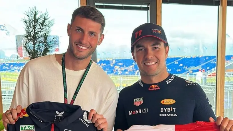 ¡Mexican Power! Santi Giménez y Checo Pérez se reúnen en el Circuito de Zandvoort