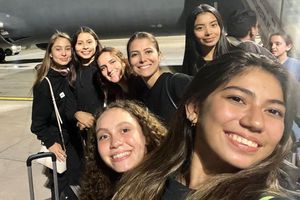 Gimnastas llegan desde Israel a México tras más de 30 horas de vuelo