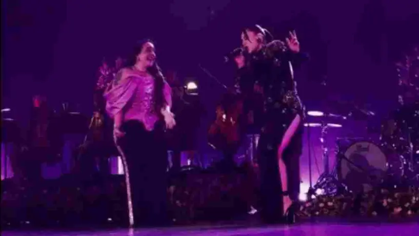 ¡Adelanta regreso! Denisse Guerrero, de Belanova, cantó 'Rosa pastel' con Carla Morrison