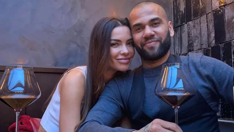 Joana Sanz detiene trámite de divorcio con Dani Alves, aseguran medios españoles