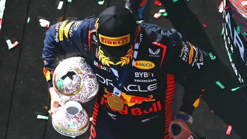 F1: Esto vale el trofeo que Norris le rompió a Verstappen en podio de Hungría