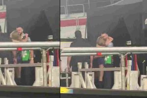 ¡Karma is the guy on the Chiefs! Taylor Swift y Travis Kelce desbordaron amor en Argentina