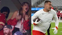 ¡Se le hizo! Taylor Swift asistió al juego de los Chiefs y estuvo con la mamá de Travis Kelce