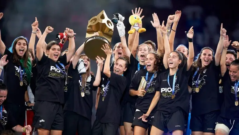 PIO FC junto con la Rivers son las primeras campeonas de la Queens League