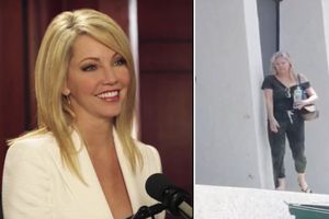 Heather Locklear es captada caminando por el borde de un edificio totalmente desorientada