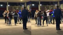 Mujer da 'batazo' a aficionada de Sultanes durante una pelea