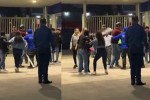 Mujer da 'batazo' a aficionada de Sultanes durante una pelea