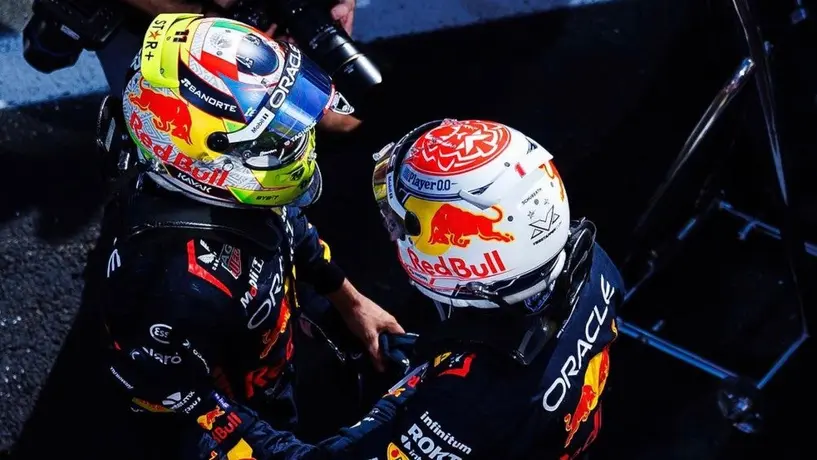 Helmut Marko cree que Checo Pérez y Verstappen son la mejor dupla en la historia de Red Bull