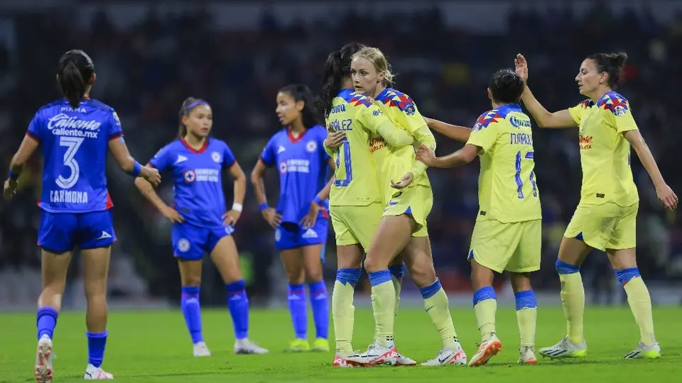 América Femenil golea a Cruz Azul y siguen invictas en el Apertura 2023