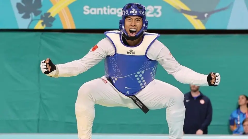 Panamericanos 2023: De la mano de Carlo Sansores, México obtiene el oro en Taekwondo