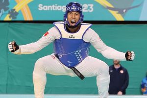 Panamericanos 2023: De la mano de Carlo Sansores, México obtiene el oro en Taekwondo