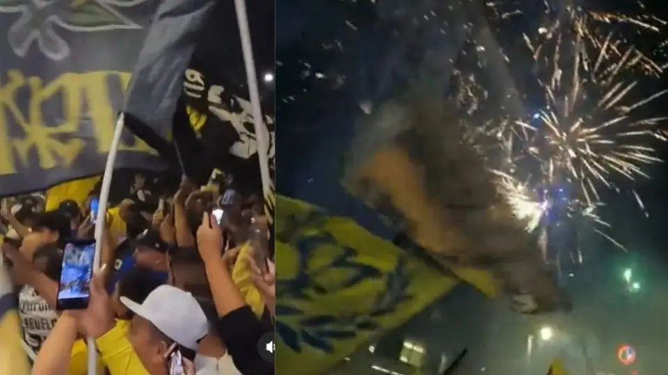 América recibe impresionante serenata previo a Clásico Nacional en EU