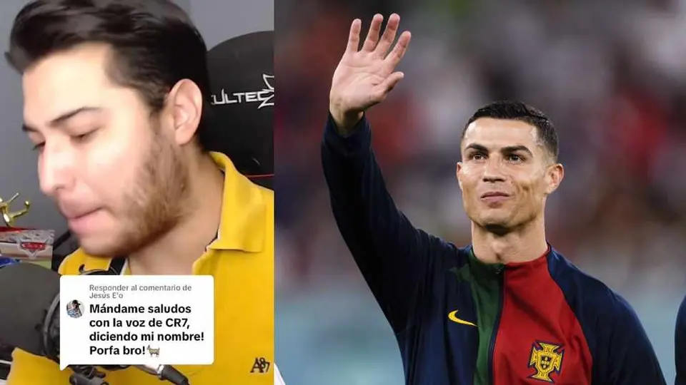 Joven mexicano se vuelve viral por imitar a Cristiano Ronaldo
