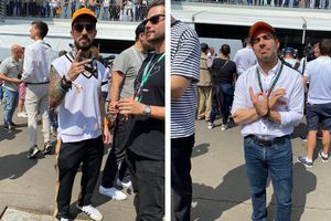 ¡Nadie se lo quiere perder! Omar Chaparro y Bert Oh acudieron al GP de México