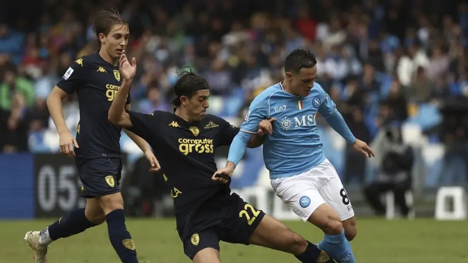 ¡Campeonitis! Napoli, abucheado en su estadio, cayó contra el Empoli