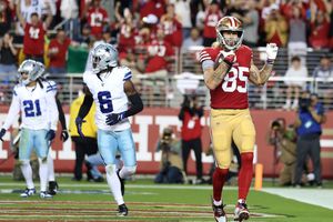 NFL multa a George Kittle tras lanzar mensaje ofensivo contra los Dallas Cowboys
