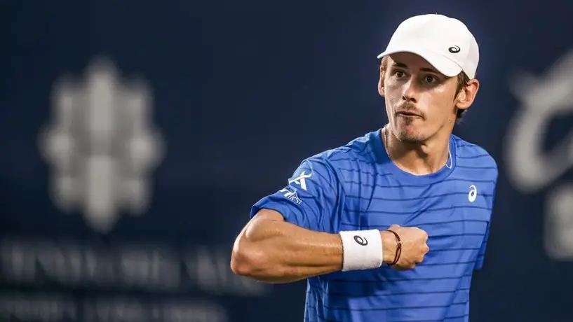 Alex de Minaur debutó con victoria en el Abierto de Los Cabos