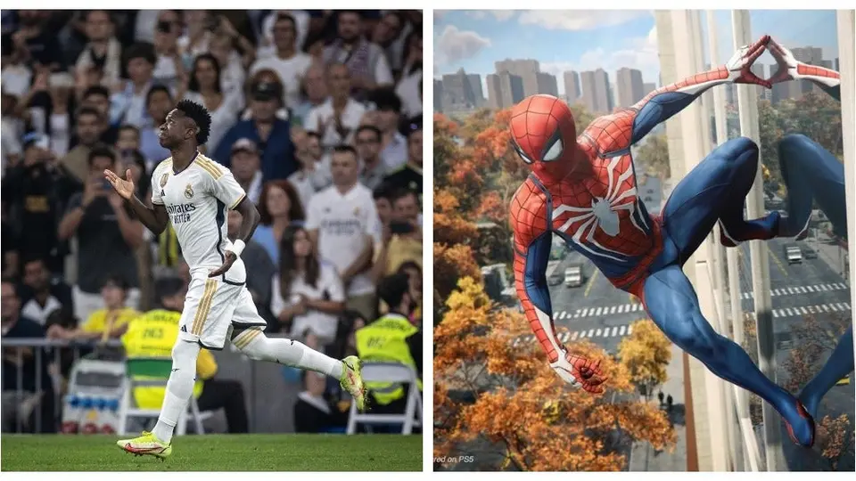 ¡De futbolista a superhéroe! Vinícius tendrá un traje especial para el videojuego de Spider-Man 2