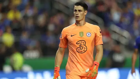 Kepa en su presentación: 'Quiero conseguir títulos y engrandecer más la leyenda del Real Madrid"