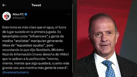Fernando Schwartz arremete contra Atlas por citar un 'Ministro Nazi': '¿Qué les pasa?'