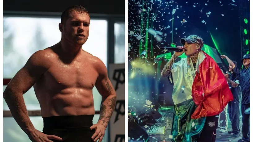 ¡Invitado! 'Canelo' Álvarez confirmó a Santa Fe Klan como el encargado de cantar previo a su pelea