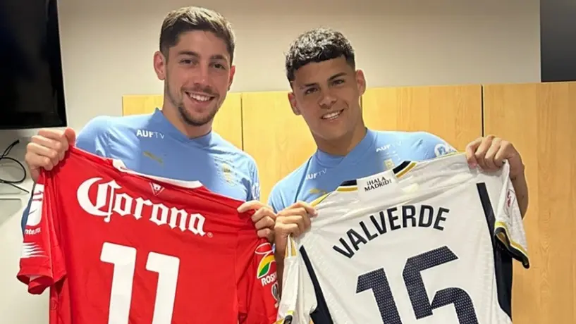 ¿Federico Valverde se olvida del Real Madrid? El uruguayo sorprende con playera del Toluca