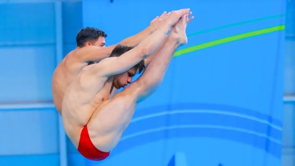 Panamericanos 2023: Osmar Olvera y Diego López, oro y plaza olímpica en trampolín 3 metros