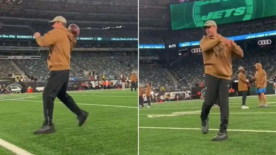 Aaron Rodgers muestra su recuperación y lanza algunos pases previo al MNF ante Chargers