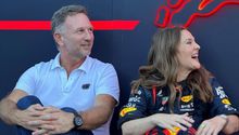 Checo Pérez y Red Bull convivieron con Drew Barrymore antes del Gran Premio en Austin