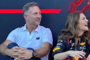 Checo Pérez y Red Bull convivieron con Drew Barrymore antes del Gran Premio en Austin