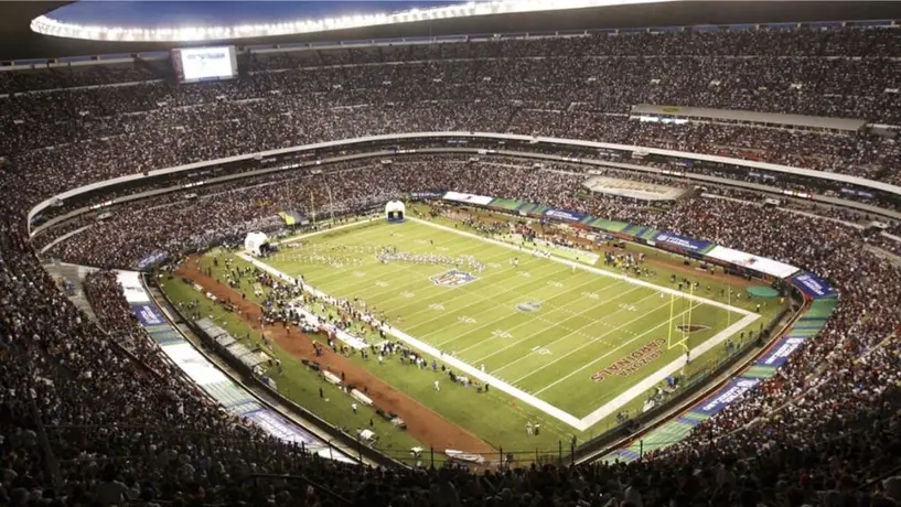 NFL recordó el primer juego internacional, mismo que se jugó en la cancha del Estadio Azteca