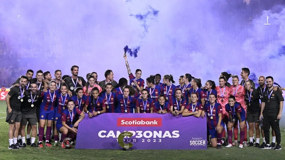Barcelona Femenil culmina su gira por México con victoria contra Tigres