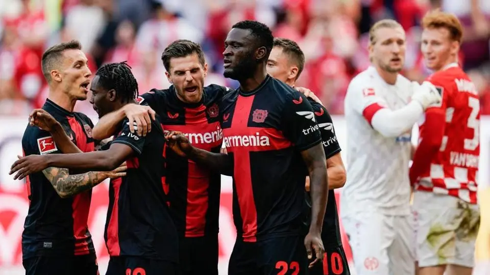 Bundesliga: Bayer Levekusen golea al Mainz y se coloca líder