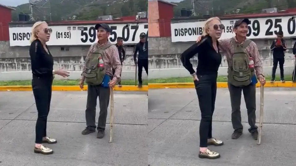 Laura Bozzo quedó atrapada en bloqueo en Chilpancingo y negoció para poder pasar