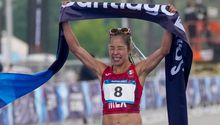 Santiago 2023: Citlali Moscote gana medalla de oro y rompe récord panamericano en Maratón Femenil