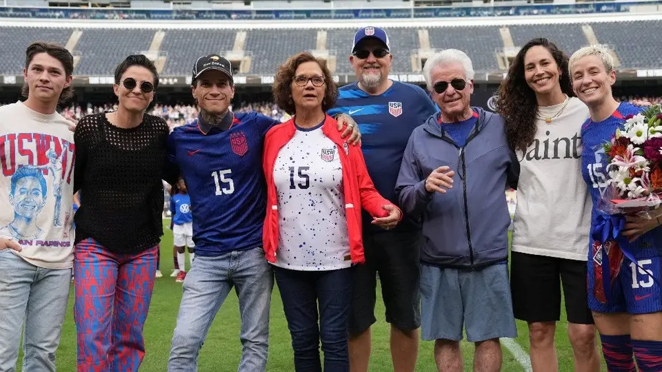 ¡Ovacionada! Megan Rapinoe se despide de la Selección de Estados Unidos