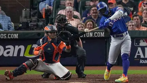 MLB: ¡Habrá séptimo juego! Rangers 'barrieron' a Astros y empataron la serie en la Americana