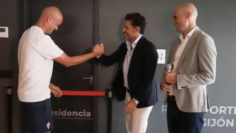 La residencia Mareo, del Sporting de Gijón, ya fue oficialmente inaugurada
