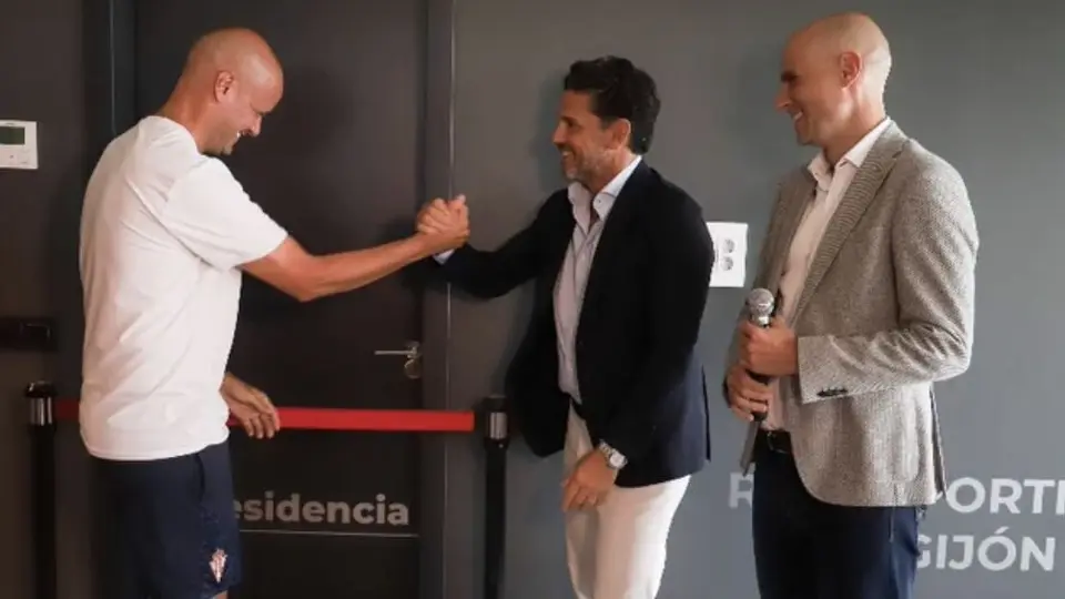 La residencia Mareo, del Sporting de Gijón, ya fue oficialmente inaugurada